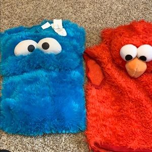 Two Costumes: Elmo & Cookie Monster!